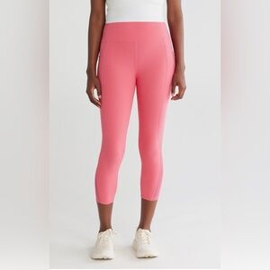 Gottex Shaper Capri Leggings Pink High Rise Compression | Small NWT |Barre| Yoga